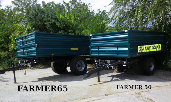 FARMER 65 légfékes pótkocsi